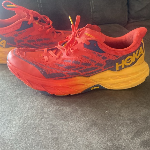 Hoka Men’s Speedgoat 5 Trail Running Shoes 9 Wide - Picture 2 of 13